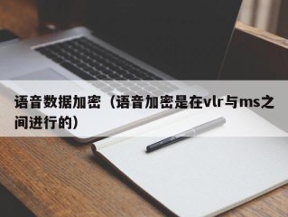 语音数据加密（语音加密是在vlr与ms之间进行的）