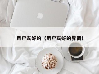 用户友好的（用户友好的界面）