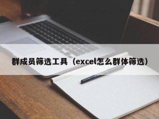 群成员筛选工具（excel怎么群体筛选）