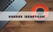 自动加密语音（语音加密不可试听）