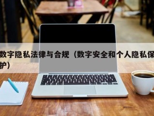 数字隐私法律与合规（数字安全和个人隐私保护）