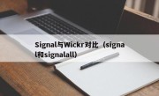 Signal与Wickr对比（signal和signalall）