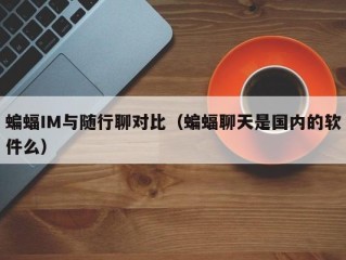 蝙蝠IM与随行聊对比（蝙蝠聊天是国内的软件么）