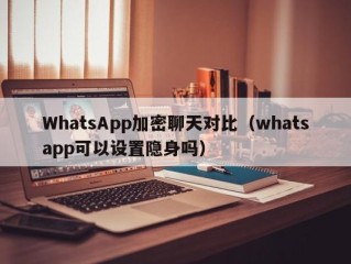 WhatsApp加密聊天对比（whatsapp可以设置隐身吗）