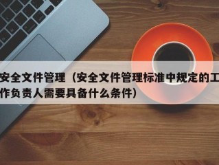 安全文件管理（安全文件管理标准中规定的工作负责人需要具备什么条件）