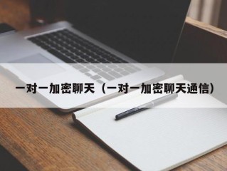 一对一加密聊天（一对一加密聊天通信）