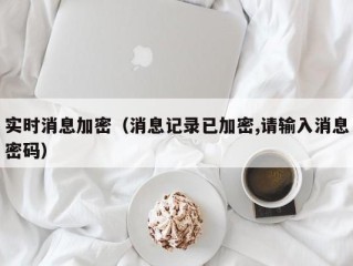 实时消息加密（消息记录已加密,请输入消息密码）