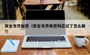 安全文件加密（安全文件夹密码忘记了怎么解?）