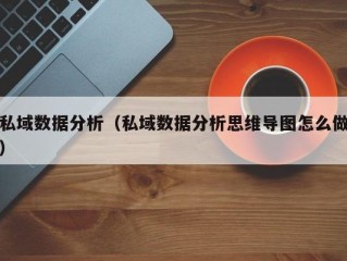 私域数据分析（私域数据分析思维导图怎么做）