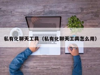 私有化聊天工具（私有化聊天工具怎么用）