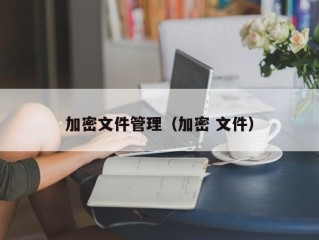 加密文件管理（加密 文件）