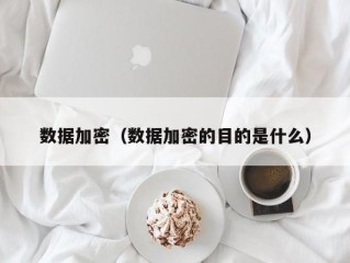 数据加密（数据加密的目的是什么）