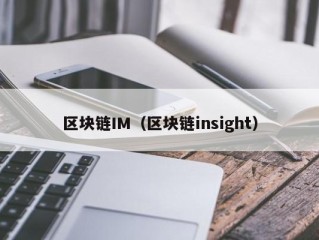 区块链IM（区块链insight）